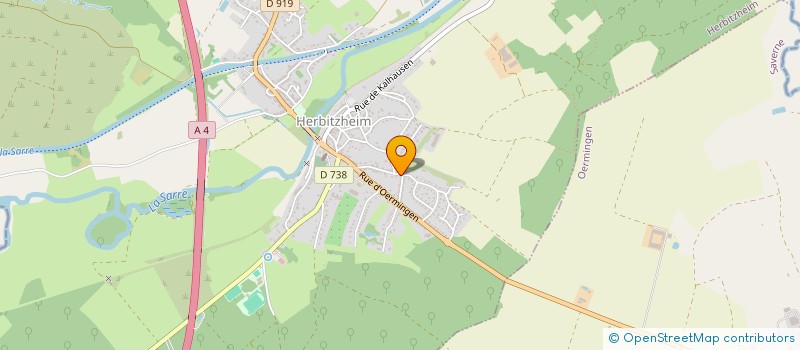 localisation de l'entreprise MADAME SYLVIE WILBERT  SARREWERDEN