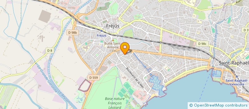 localisation de l'entreprise MADAME SYLVIE ZEGUENANI à FREJUS