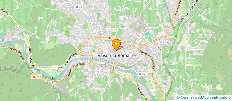 localisation de l'entreprise MADAME SYLVIE ZEMANIX à VAISON-LA-ROMAINE
