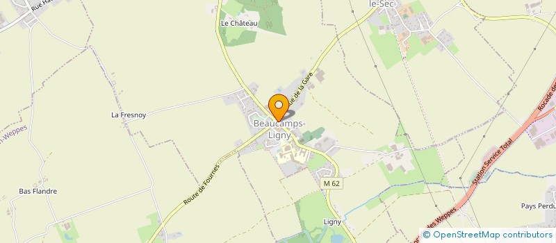 localisation de l'entreprise MADAME SYLVINA DE OLIVEIRA RIOS SOUSA  BEAUCAMPS-LIGNY