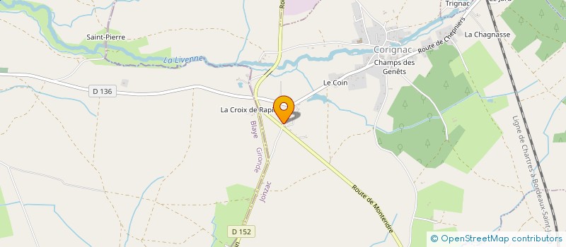 localisation de l'entreprise MADAME SYLVINE BOTTIECHIO  CORIGNAC