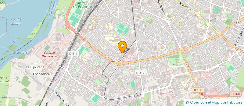 localisation de l'entreprise MADAME SYLWIA DZIECIOL à ANGERS