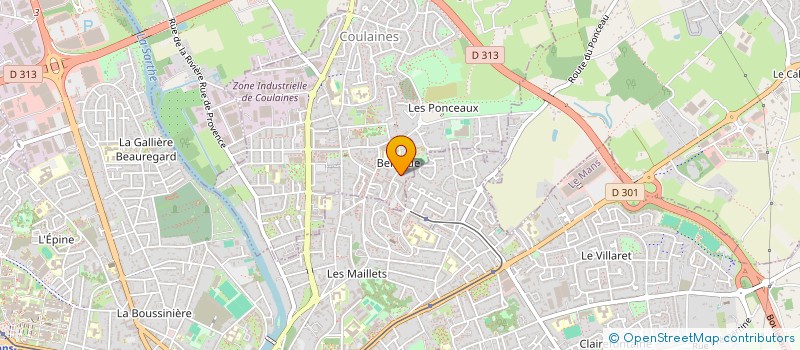 localisation de l'entreprise MADAME SYLWIA GORSKA à COULAINES