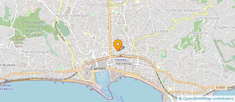 localisation de l'entreprise MADAME SYLWIA JANKOWSKA  CANNES