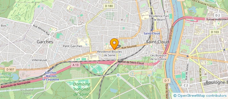 localisation de l'entreprise MADAME SYMOUNTHA SOR à SAINT-CLOUD