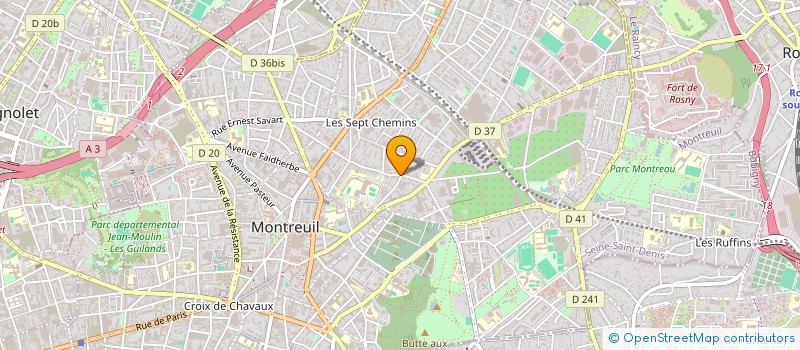 localisation de l'entreprise MADAME SYNDA AIAT à MONTREUIL
