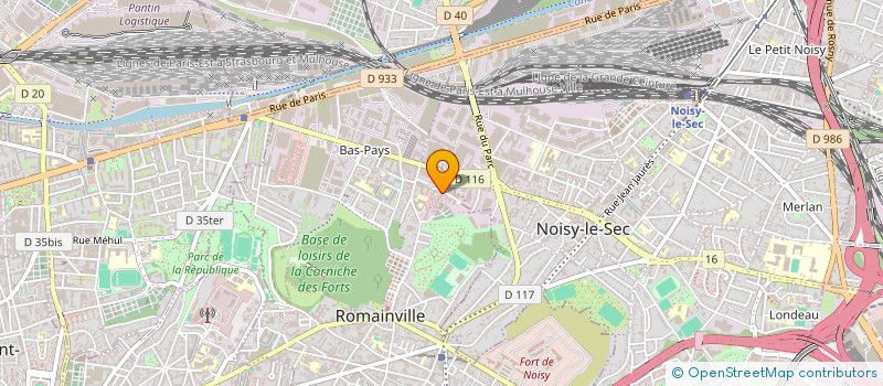 localisation de l'entreprise MADAME SYNDA BELHABIB à ROMAINVILLE