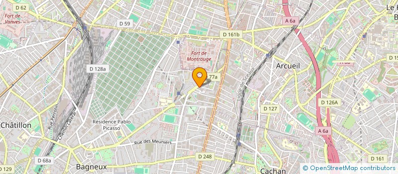 localisation de l'entreprise MADAME SYNDIA SAINTVAL à BAGNEUX