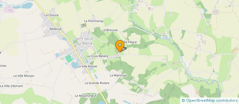 localisation de l'entreprise MADAME SYNDIE MAURER  LE MENE