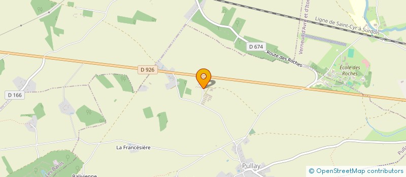 localisation de l'entreprise MADAME SYNDIE VIGNERON à PULLAY