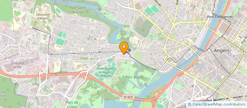 localisation de l'entreprise MADAME SYNDYA ANKOMBIE à ANGERS