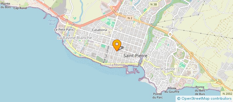 localisation de l'entreprise MADAME SYNTHIA LAKOUBAY HASSIM à SAINT-PIERRE