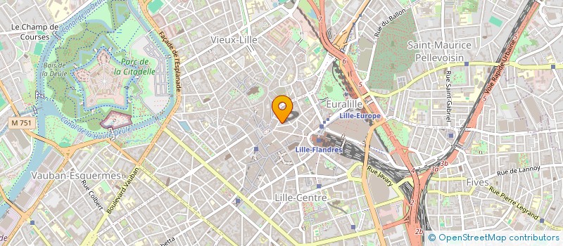 localisation de l'entreprise MADAME SYNTHIA NDJOGOBISSA LESSEBI à LILLE