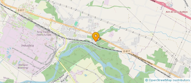 localisation de l'entreprise MADAME SYNTHIA OLHASQUE  LACQ