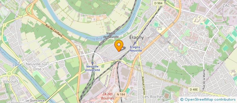 localisation de l'entreprise MADAME SYRINE AITEUR  ERAGNY