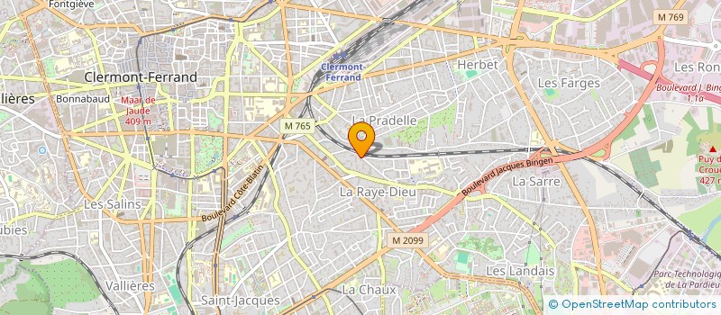 localisation de l'entreprise MADAME SYRINE BELLAOUAR  RIOM