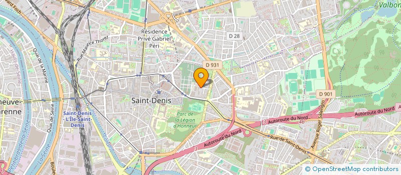 localisation de l'entreprise MADAME SYRINE BEN AMOR à SAINT-DENIS