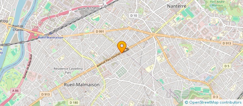 localisation de l'entreprise MADAME SYRINE MELLITI à RUEIL-MALMAISON