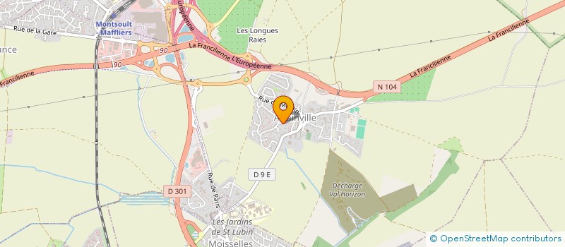 localisation de l'entreprise MADAME SYRINE YAHYAOUI  DOMONT