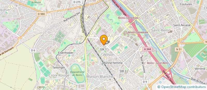 localisation de l'entreprise MADAME SYUZANNA LALAYAN  REIMS