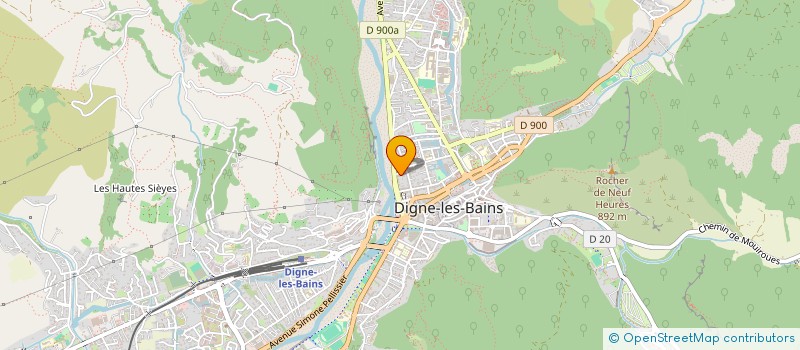 localisation de l'entreprise MADAME SYVIANE DEUTSCH à DIGNE-LES-BAINS
