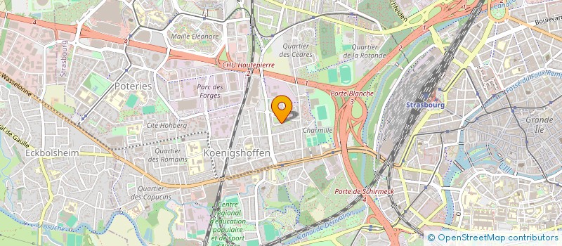 localisation de l'entreprise MADAME SZINTIA DANO à STRASBOURG