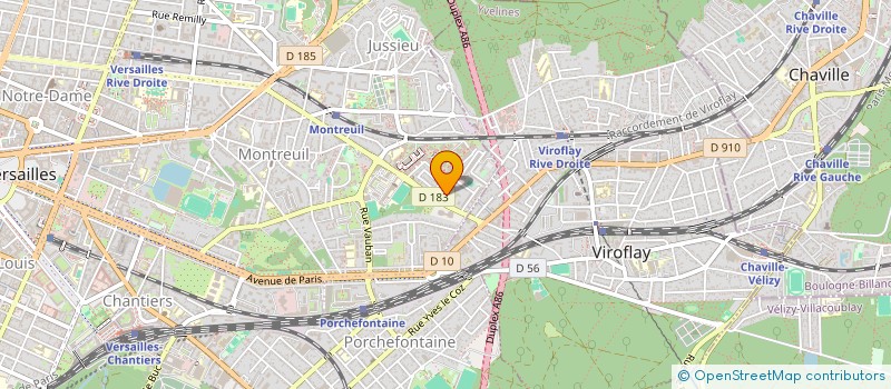 localisation de l'entreprise MADAME TABASOM FATTAHI à VERSAILLES