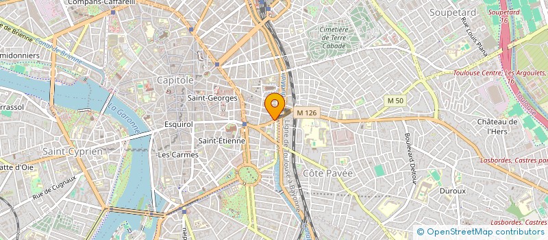 localisation de l'entreprise MADAME TABATA QUENTIN  TOULOUSE