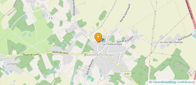 localisation de l'entreprise MADAME TABATA RIVET à VARENNES-CHANGY