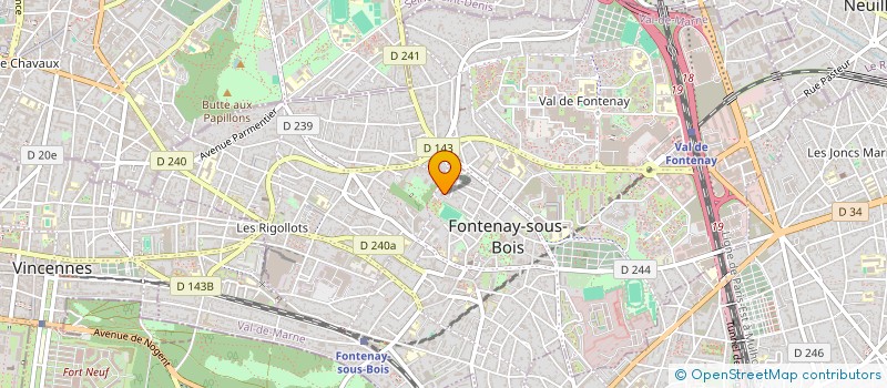 localisation de l'entreprise MADAME TABEA DOMBROWSKY à FONTENAY-SOUS-BOIS