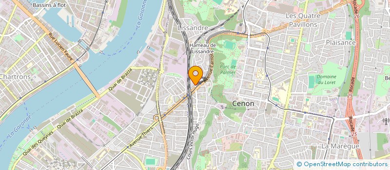 localisation de l'entreprise MADAME TABITA LUKEBADIO  CENON