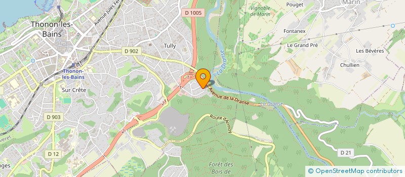 localisation de l'entreprise MADAME TABITA NDIKU MASSISUA à THONON-LES-BAINS