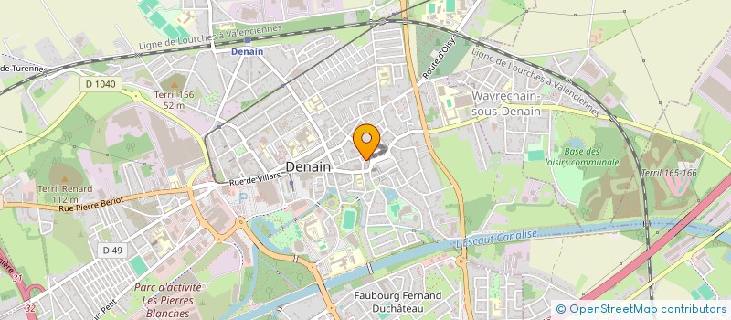 localisation de l'entreprise MADAME TABITA STOICA  DENAIN