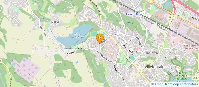 localisation de l'entreprise MADAME TABITHA KALEMBA  VILLEFONTAINE