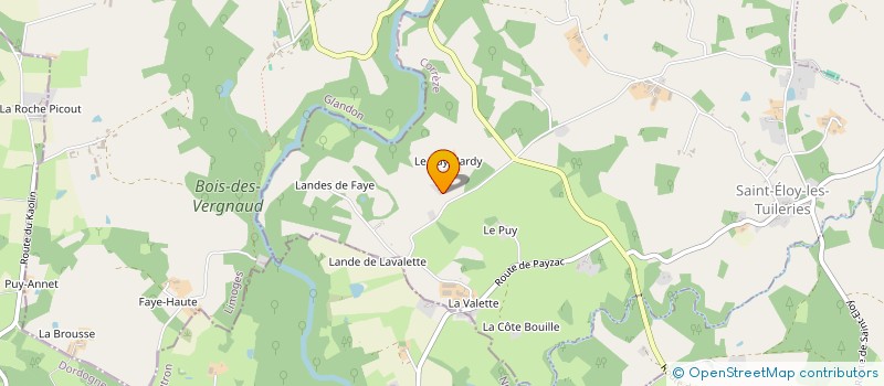 localisation de l'entreprise MADAME TABITHA MILLER  SAINT-ELOY-LES-TUILERIES