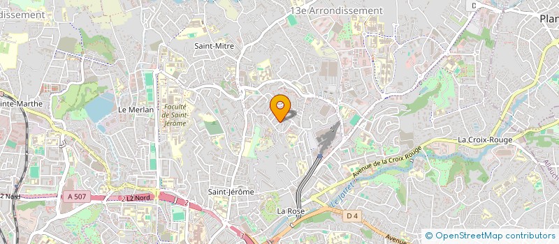 localisation de l'entreprise MADAME TACHIRIFA COMBO à MARSEILLE 13EME