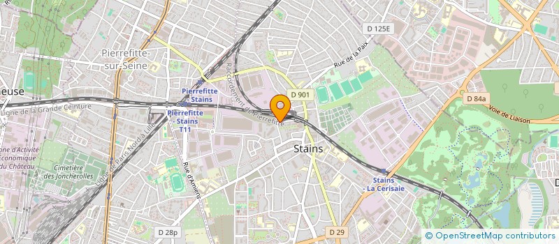 localisation de l'entreprise MADAME TACKO MENDY à STAINS