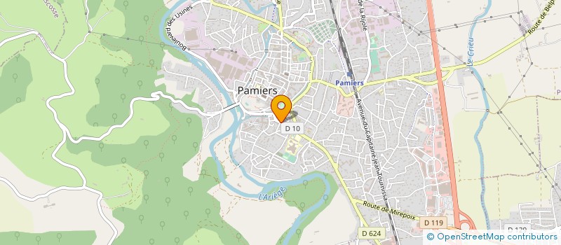 localisation de l'entreprise MADAME TAGUHI GRIGORYAN à PAMIERS