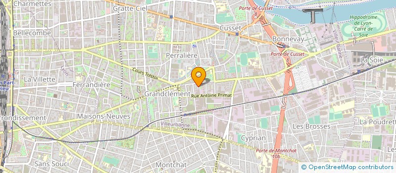 localisation de l'entreprise MADAME TAHEREH VAEZI à VILLEURBANNE