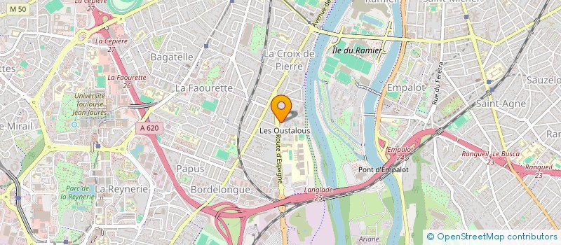 localisation de l'entreprise MADAME TAHIA BOUKROUNA à TOULOUSE