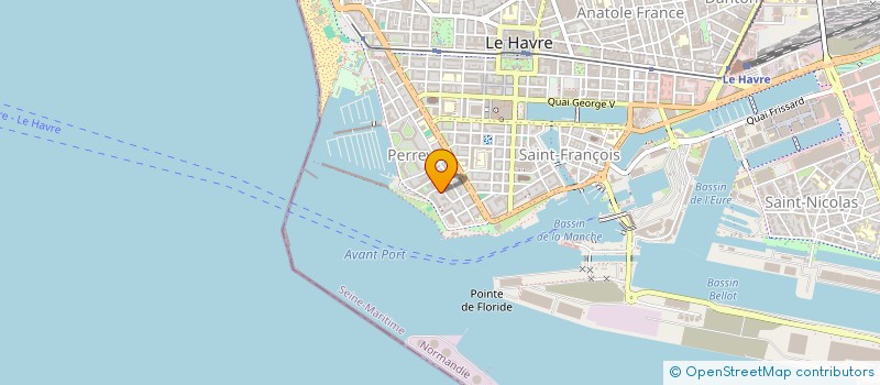 localisation de l'entreprise MADAME TAHIANA MARLU à LE HAVRE