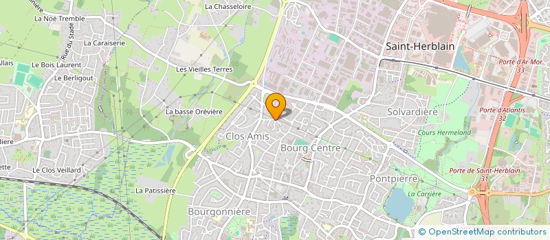 localisation de l'entreprise MADAME TAHIANA RAMANANANTOANDRO  SAINT-HERBLAIN