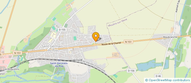 localisation de l'entreprise MADAME TAHINA LAMARRE  SAINT-GERMAIN-DU-PUY