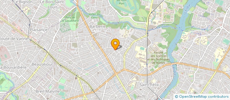 localisation de l'entreprise MADAME TAHINA RANAIVO à NANTES