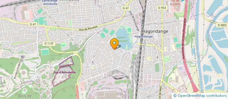 localisation de l'entreprise MADAME TAHIONA TULITAU  HAGONDANGE