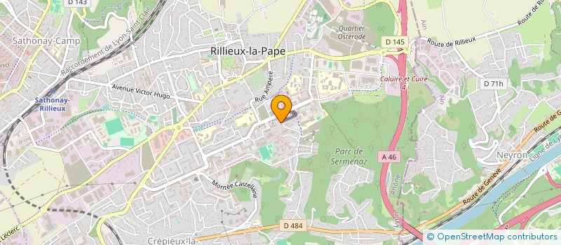 localisation de l'entreprise MADAME TAHMINA AFZALI à RILLIEUX-LA-PAPE