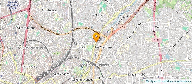localisation de l'entreprise MADAME TAHRA JALOUK à MARSEILLE
