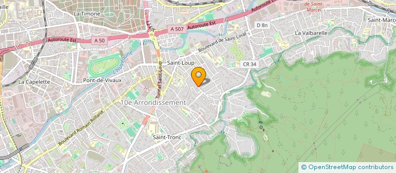 localisation de l'entreprise MADAME TAHUI ATOIAN  MARSEILLE