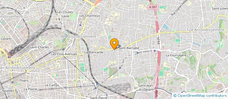 localisation de l'entreprise MADAME TAILA L'HIVER à MARSEILLE