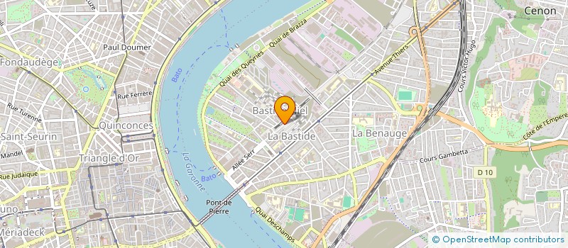 localisation de l'entreprise MADAME TAIMARA NASCIMENTO DA SILVA à BORDEAUX